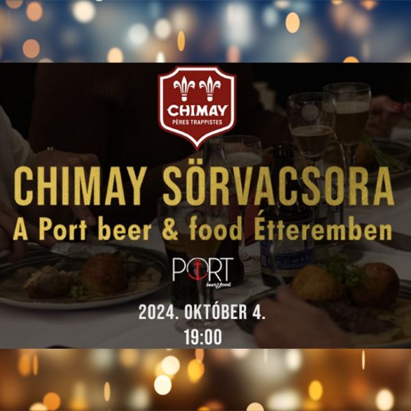 Chimay beer dinner Port Beer & Food