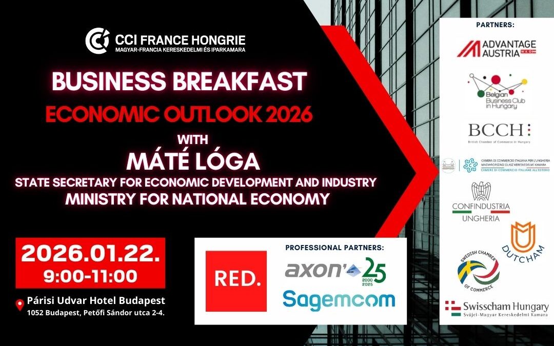 Business Breakfast with state secretary Máté Lóga